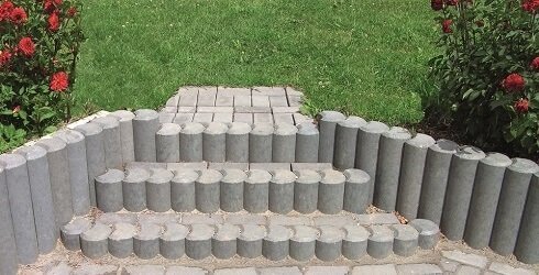Palisaden richtig setzen Ideale Gartengestaltung